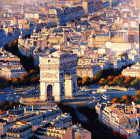 Paris- arco de triunfo