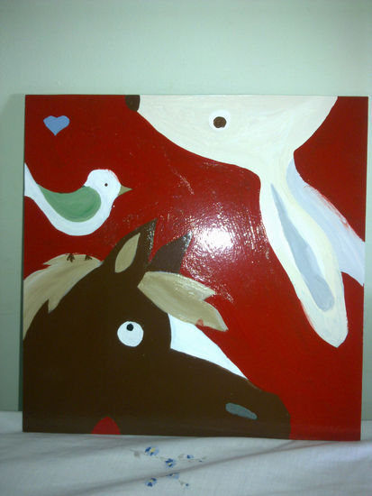 granja Acrylic Panel Animals