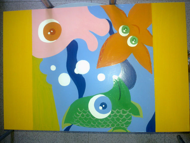 marina Acrylic Panel Marine Painting