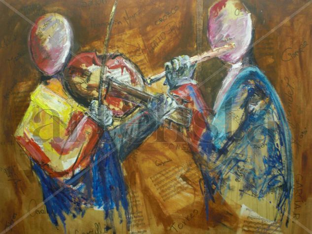 CONCIERTO ANIVERSARIO VIII NUCLEO DEL HATILLO SUITE CARMEN 100X120 Media Mixta Tabla Otros