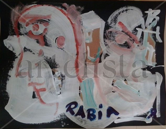 rabia Acrylic Card Portrait