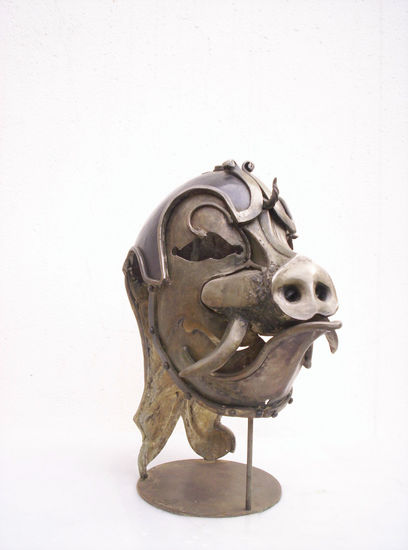 caballero jabali Metal Figurative