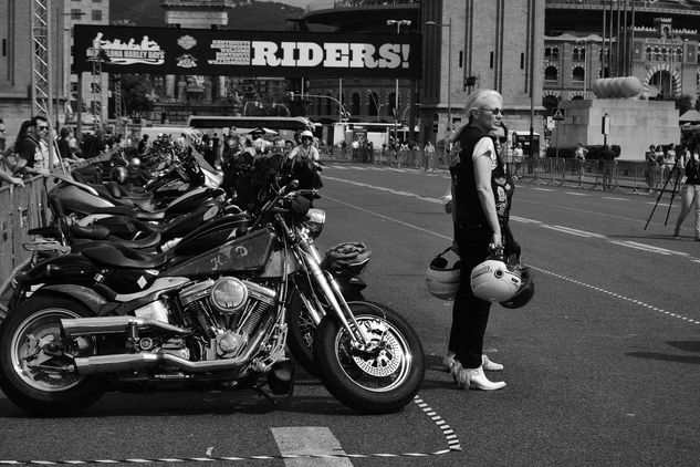 HARLEYS Otras temáticas Blanco y Negro (Digital)