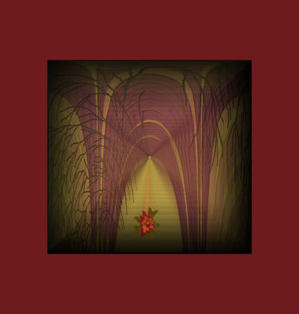 Flower in Tunnel