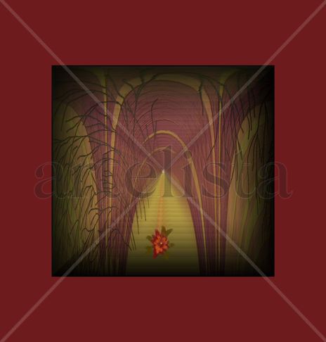 Flower in Tunnel