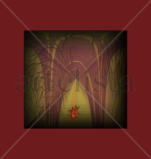 Flower in Tunnel