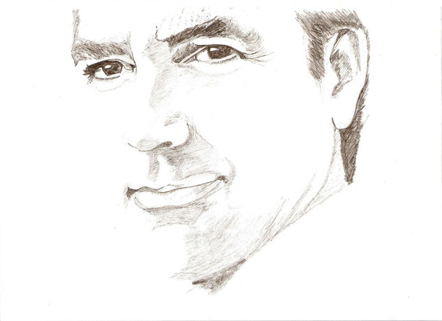 George Clooney Pencil