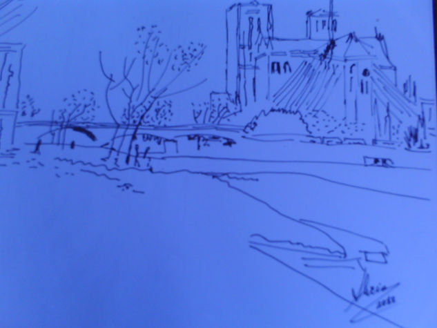 FRANCIA.SUR DEL SENA-NOTRE -DAME- Tinta