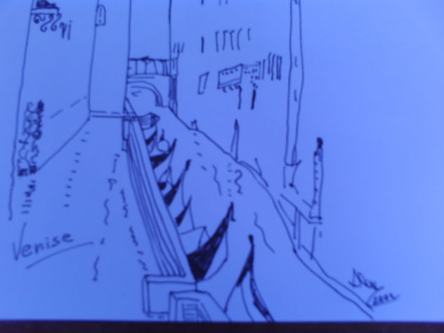 GONDOLAS -VENISE.-