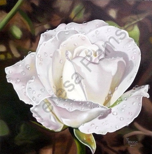 Rocio de la Manana   Morning Dew Óleo Lienzo Floral