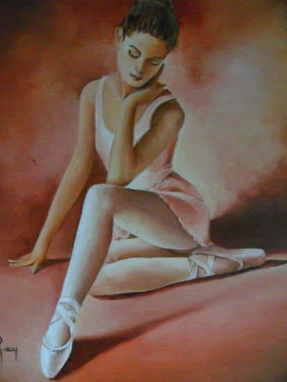 BALLET Oil Canvas Figure Painting