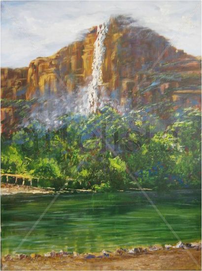 Tepuy Oil Canvas Landscaping