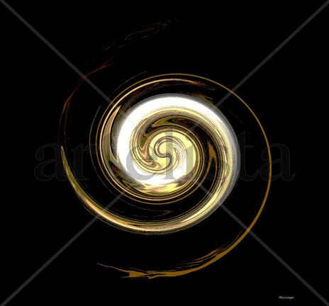 Swirl in gold
