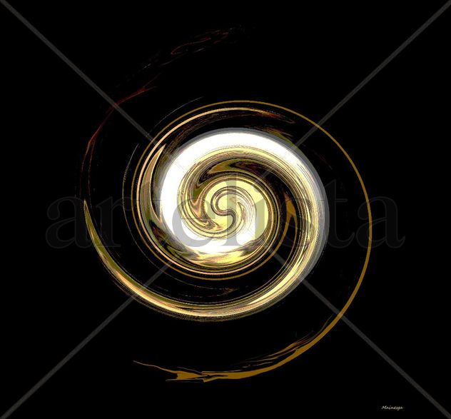 Swirl in gold