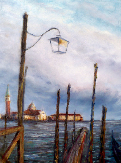 venezia Óleo Lienzo Paisaje