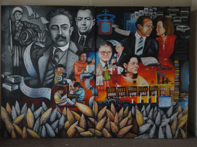 tesis en pintura de una realidad innegable