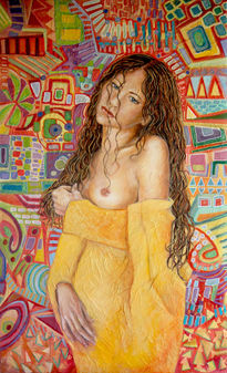 La chica Klimt