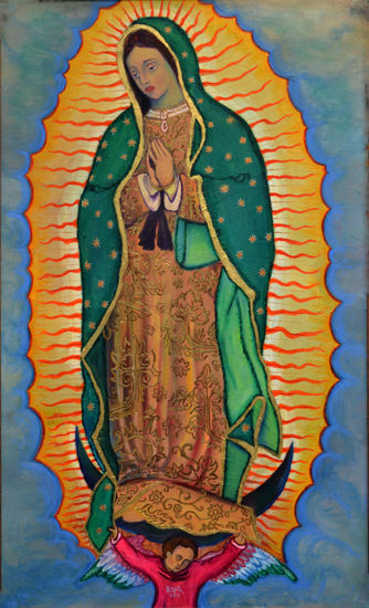 ENCANTO GUADALUPANO Óleo Lienzo Otros