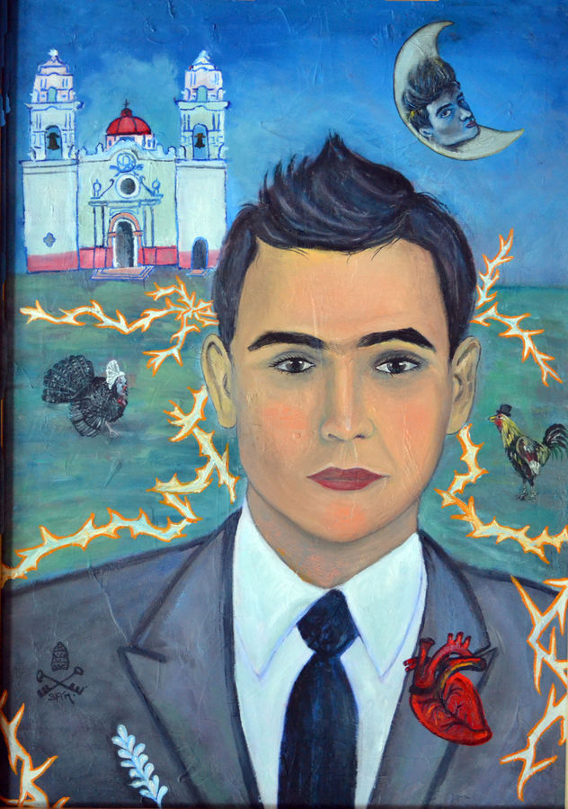 AUTORRETRATO CON LUNA