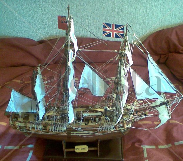 H.M.S. BOUNTY Wood Figurative