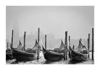 Gondolas en Venecia