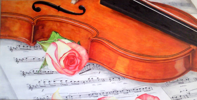 aroma de musica Oil Canvas Others