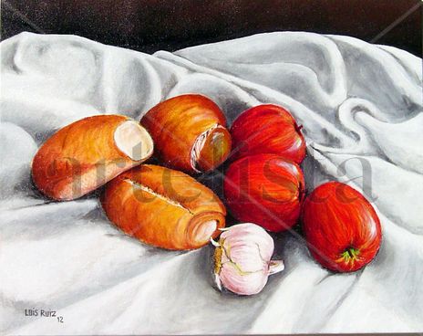 Pan y manzanas