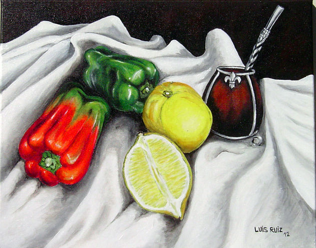 naturalez muerta Acrylic Canvas Still Life Paintings