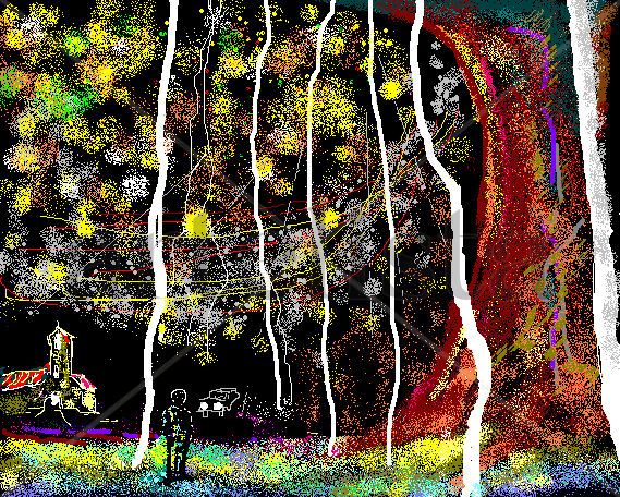 Autoretrato: Tormenta en el Bosque