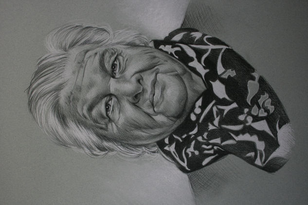 LA ABUELA DE JAVI Charcoal