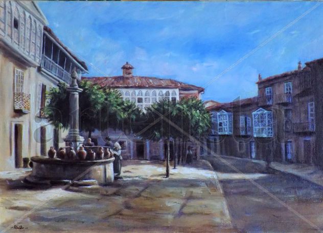 Plaza del pilón, Trives 1930