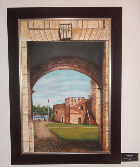 Fortaleza Ozama Oil Canvas Landscaping