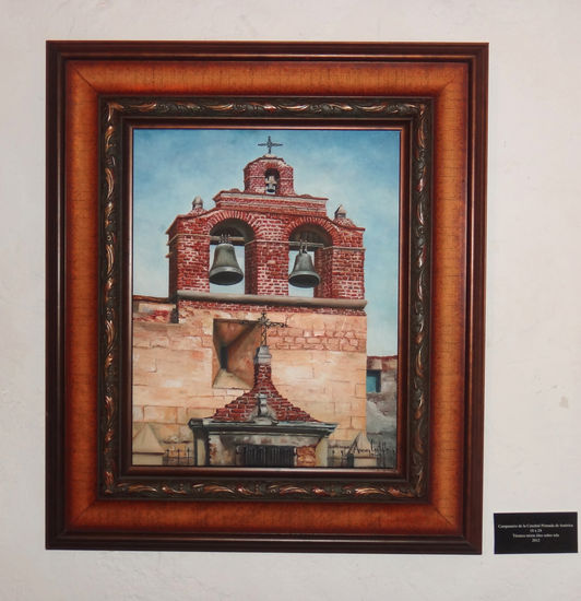 Campanario de la Catedral Primada de América Oil Canvas Landscaping