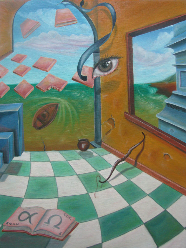 Saban Arte  -  hermanosaban - Saban pinturas - Guatemala - Maquinas del tiempo Sueños 2