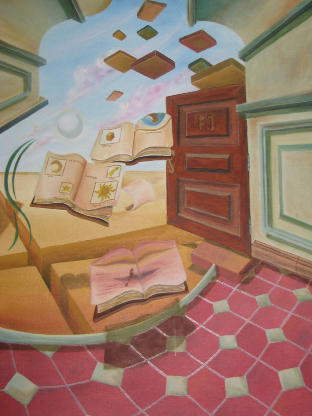 Saban Arte  -  hermanosaban - Saban pinturas - Guatemala - Maquinas del tiempo Sueños 5