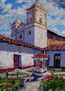 "PATIO  IGLESIA DE CAJABAMBA"