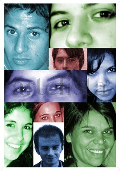 ¿De qué color eres? II Retrato Color (Digital)