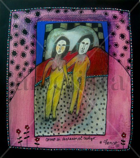 erotización - desexualización? Mixed media Panel Others