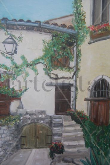 Patio Oil Canvas Others