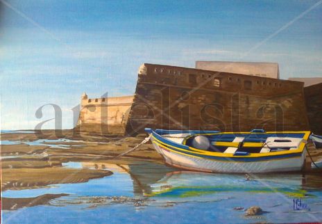 Barca en la caleta ii