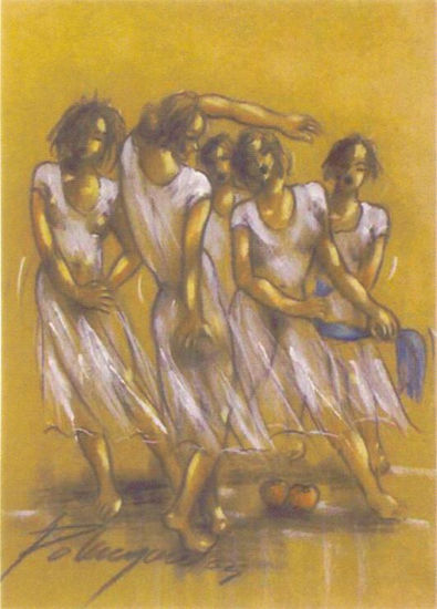 Danza 1 Media Mixta Lienzo Otros