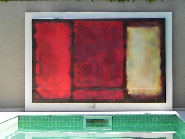 Red Rothko Simphony Mixed media Others Others