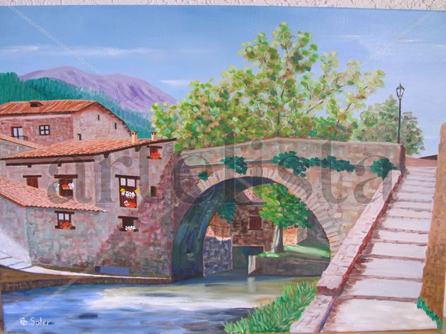 PUENTE Oil Canvas Landscaping