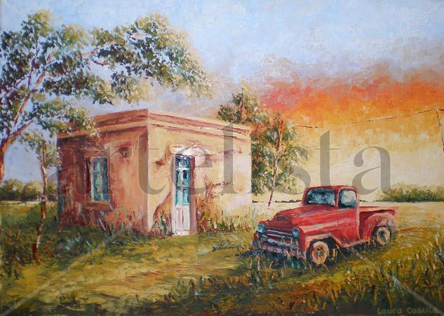 TIERNA INFANCIA Oil Canvas Landscaping