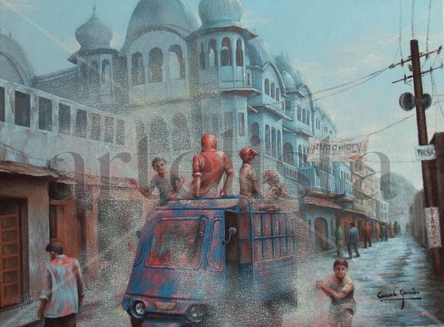 La fiesta de la pintura - Holi