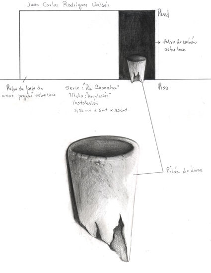 bocetos, cosecha, papel 6 Carboncillo