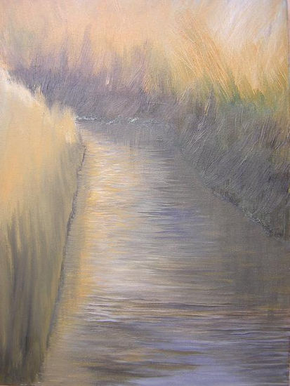 Arroyo II Oil Canvas Landscaping