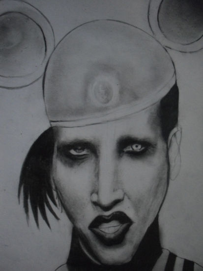 marilyn manson 1 Oil Canvas Landscaping