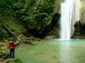 Contemplando la Cascada Chuveje