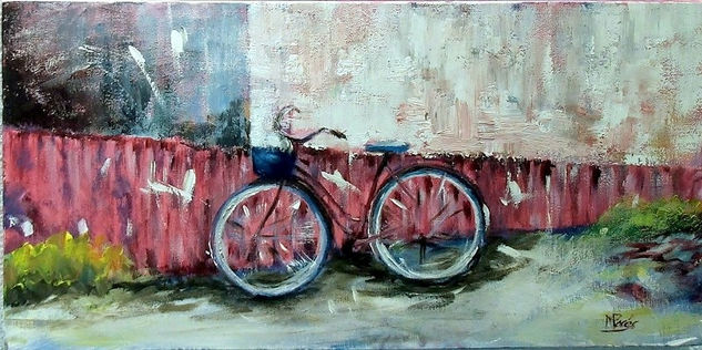 BICICLETA DE NORUEGA Oil Canvas Landscaping